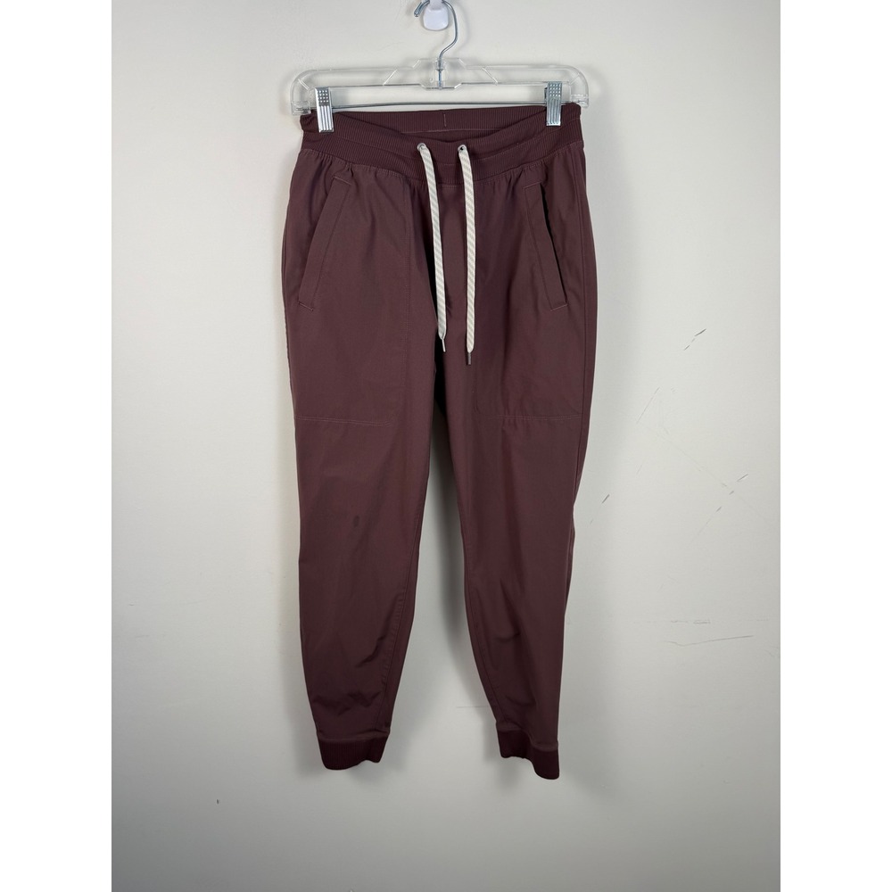 Vuori Meta Jogger Mens Small Mahogany Red Brown V436 Stretch Technical Pants